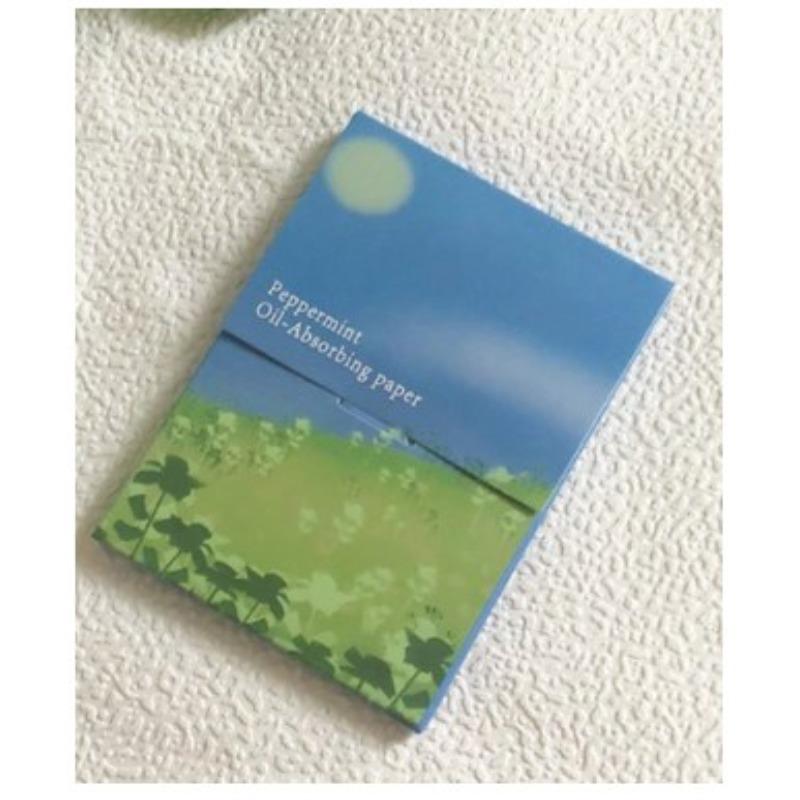 80/100 шт./пакет, впитывающая масло для лица, мятные салфетки, впитывающий лист для удаления масла, маття, жирная промокательная бумага для лица, макияж, лето