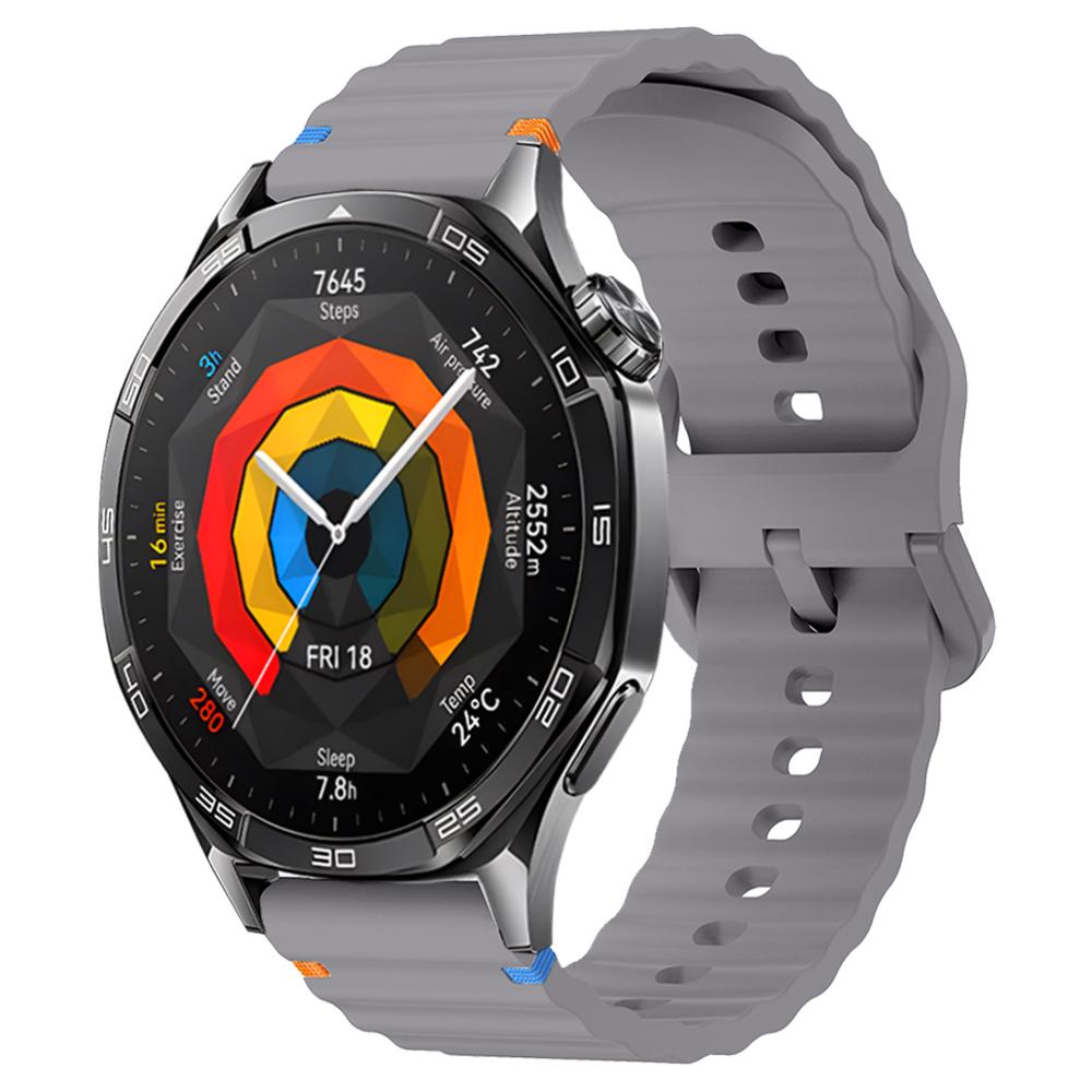 22mm 20mm Stylish Silicone Strap For HUAWEI WATCH GT 5 4 3 2 SE 46mm 42mm/Runner Sport Band For HUAWEI WATCH 4 3 Pro Bracelet