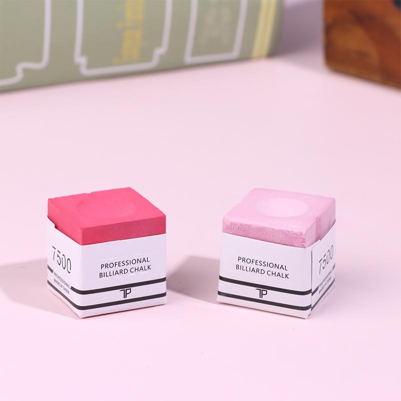 Квадратный мел для бильярда Tp7500 Нескользящий Мелкий порошок Снукер Нейтральный Мел для пула Бильярдные аксессуары Доступны 5 цветов