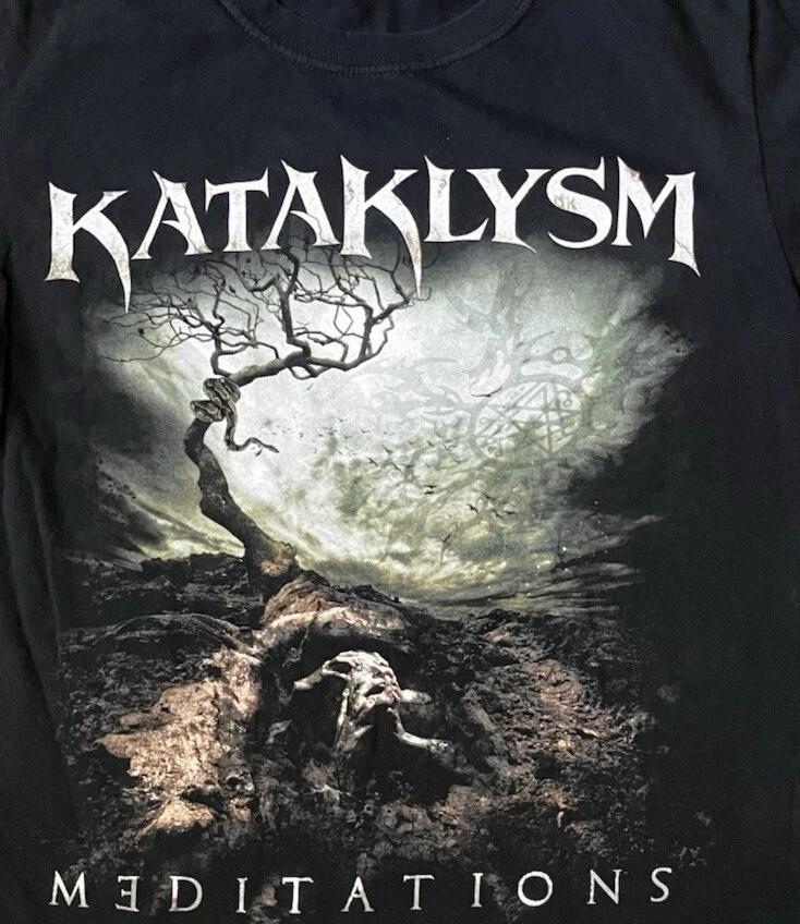 Футболка Kataklysm band Meditations, хлопок, унисекс, размеры от S до 5XL, BT2055, унисекс футболка