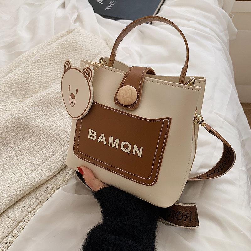 Customized Popular Small Bags, Women's 2025 New Trendy High-end Bucket Bags, Fashionable Handbags, Versatile Messenger Bags