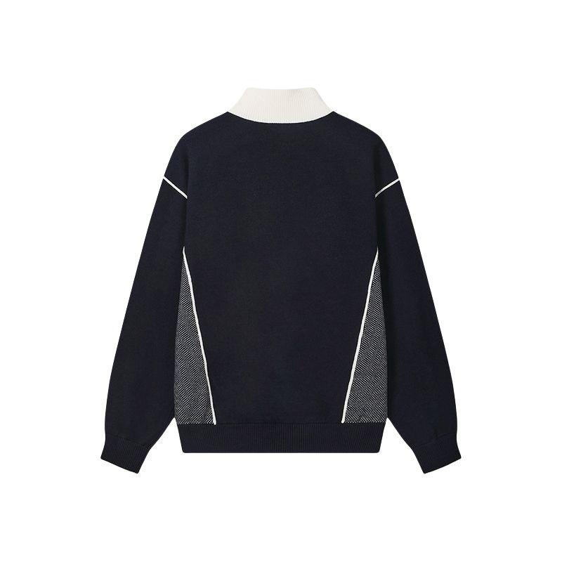 Men's FILA ORIGINALE Knitwear Men's Hero Blue Stand Collar Moderate Other