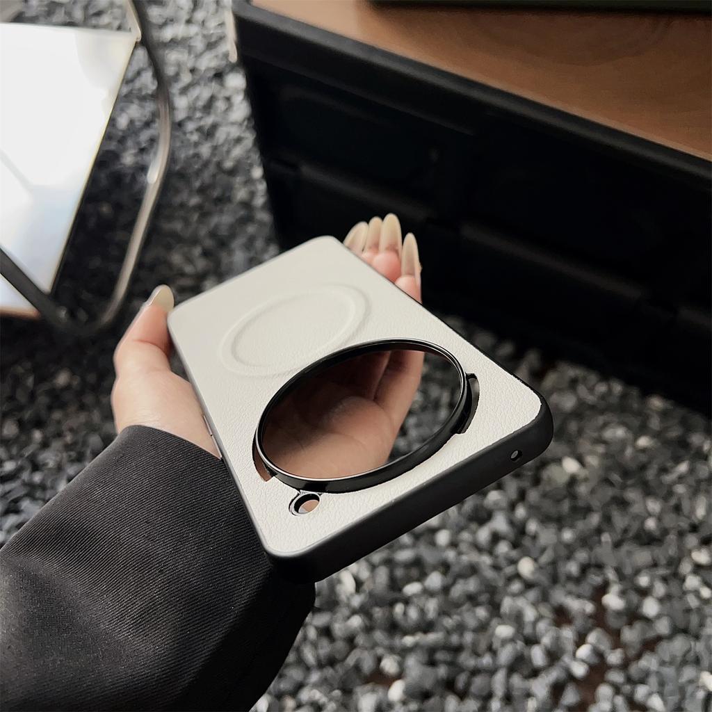 Ни за что Телефон (3a) Прозрачный чехол, совместимый с MagSafe, задняя крышка для телефона из ПУ+ТПУ