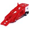 1/64 Scania Truck Car Car Carrier Trailer Transporter Белый цвет