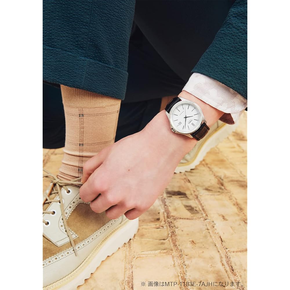 Мужские коричневые часы Casio MTP-1183Q-7AJH, Коллекция Casio [Официальный японский продукт]