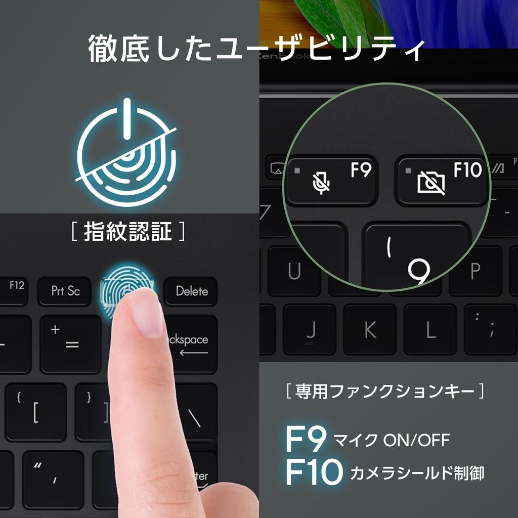 Asus Laptop Zenbook 14 UM3402YA 14 Type AMD Ryzen 7 7730U Memory 16GB SSD 1TB Windows 11 Weight Approximately 6E Web Camera Power Supply Compatible