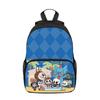 Школьный рюкзак для учеников начальной школы, передний карман, мультяшный, большой вместимости, модный рюкзак для мальчиков, 5414 CLE