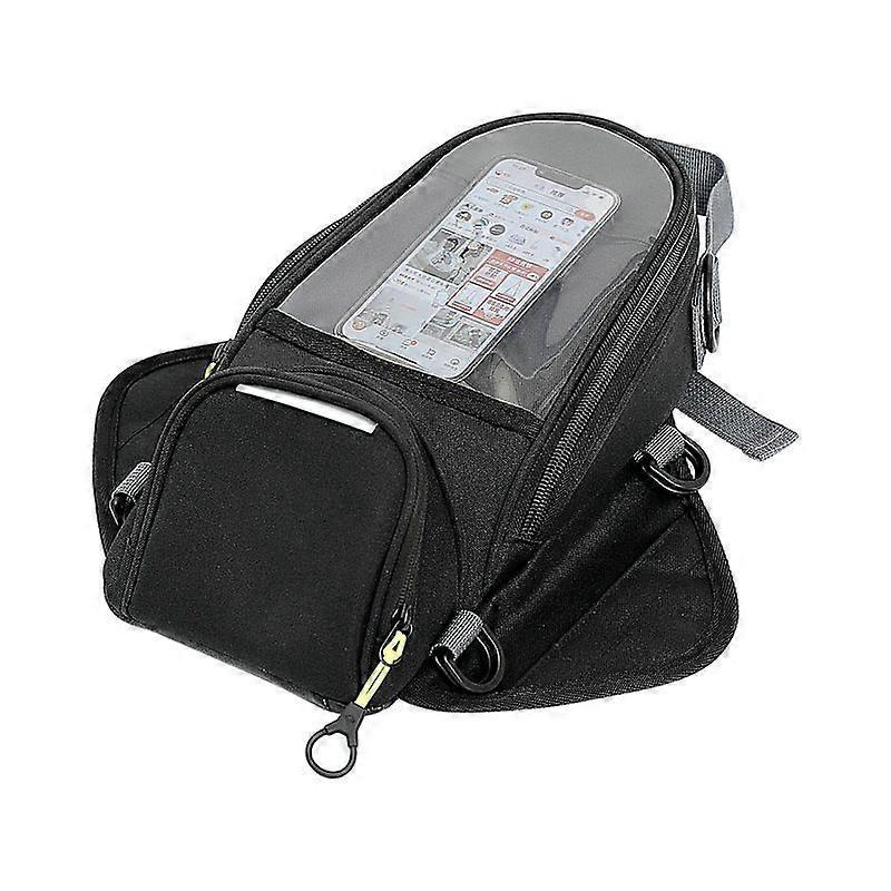 Motorcycle Tank Bag, Magnetic Tank Bag for Motorcycles Universal Phone Holder Waterproof Gas Tank Pouch, Motorcycle Tank Bag Waterproof Touch Screen P