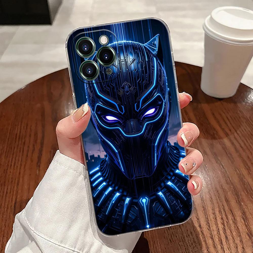 Чехол для телефона Marvel Heroes Deadpool Hulk Прозрачный для iPhone 17 Pro Max 17E 11 12 13 14 15 16 Pro Max Plus 17 Air 16E 7 X