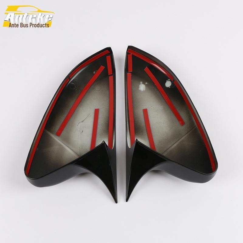 Tenth-Gen Civic Rearview Mirror Covers: Horn Style Sequins (Ages 16-19)