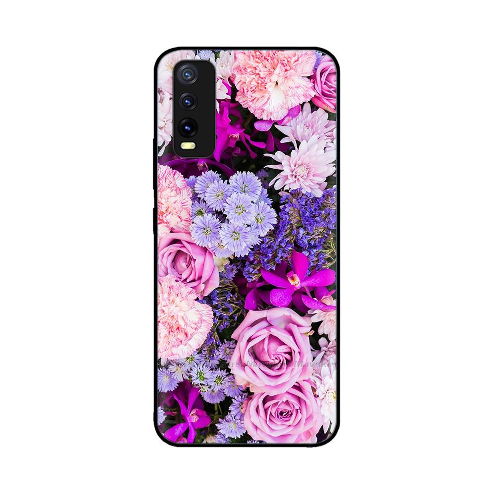 Для Vivo Y20 Y20i Y20a Y20s Vivo Y11s Y12s Чехол для телефона Милый Защита камеры Задняя крышка Для Vivo Y20 2021 V2027 Силиконовые Fundas