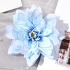 Тканевая Цветочная Головка для Поделок Искусственный Шелк Искусственный Цветок Георгина Головка для Свадебной Вечеринки Украшение для Домашней Шляпы DIY Венок Скрапбукинг