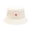 Хлопковая шляпа-ведро с вышивкой «Любовь» для отдыха на открытом воздухе и отдыха от солнца