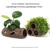 Aquatic Plant Moss Hideaway: Real Plant Jar for Fish & Shrimp