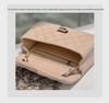 Diamond Flap Genuine Leather Women's Chain Shoulder Bag - Trendy High-Grade Small Square Crossbody for Autumn/Winter