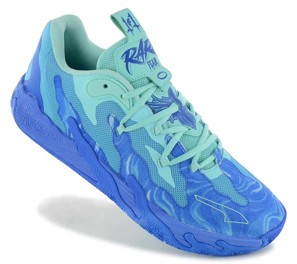 Puma MB.03 Lo Team - LaMelo Ball - Мужские Кроссовки Баскетбольные Обувь Синий 310519-01 ОРИГИНАЛ