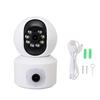 Wireless Security Camera 1080P HD 2.4GHz WiFi Dual Lens Wide Angle Security Camera with APP for