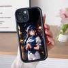 Чехол для телефона Fatal Fury Хотару Футаба для iPhone 17 16 15 14 13 12 11 Air Pro Max Plus Утолщенный ТПУ Цветной Чехол Красивый Чехол