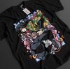Demon Slayer Shirt Tomioka Giyu T-Shirt Tanjiro KNY Anime Akaza Doma Muzan Tee
