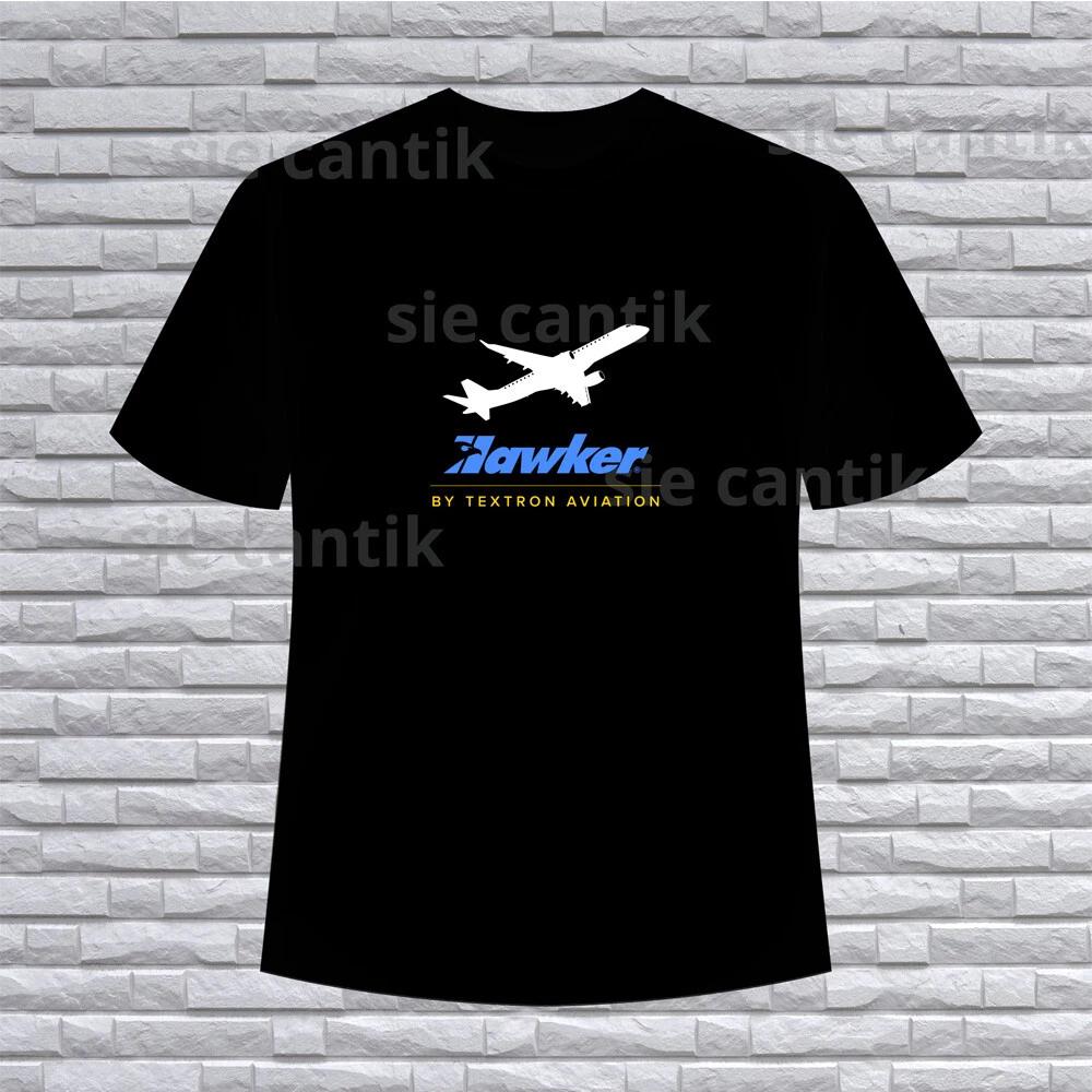 Hawker Airlines by textron aviation Логотип Американская футболка Смешная Размер от S до 5XL