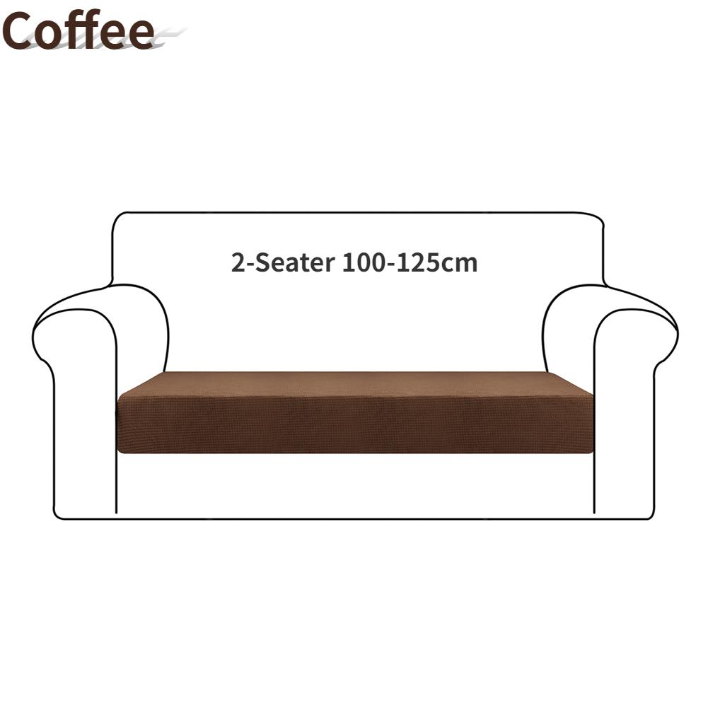 Stretch Jacquard Couch Cushion Covers Chair Sofa Covers Seat Cushion Slipcovers Cushion Protector for 1-2-3 Seaters Replacement