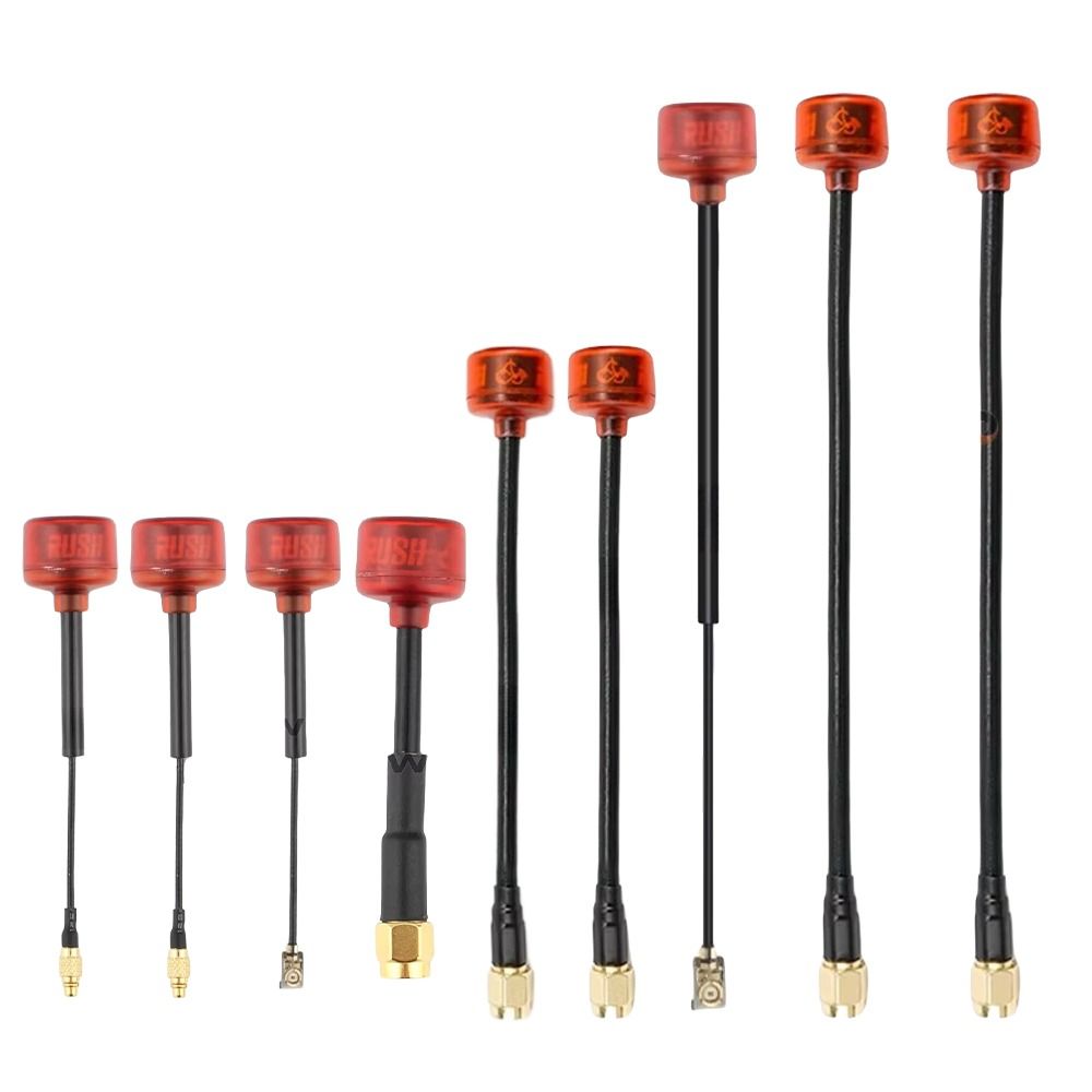 Red Antenna Rush Cherry FPV 5.8G RC Drone Parts Antenna Connector Adapter  for RC Car Quadcopter