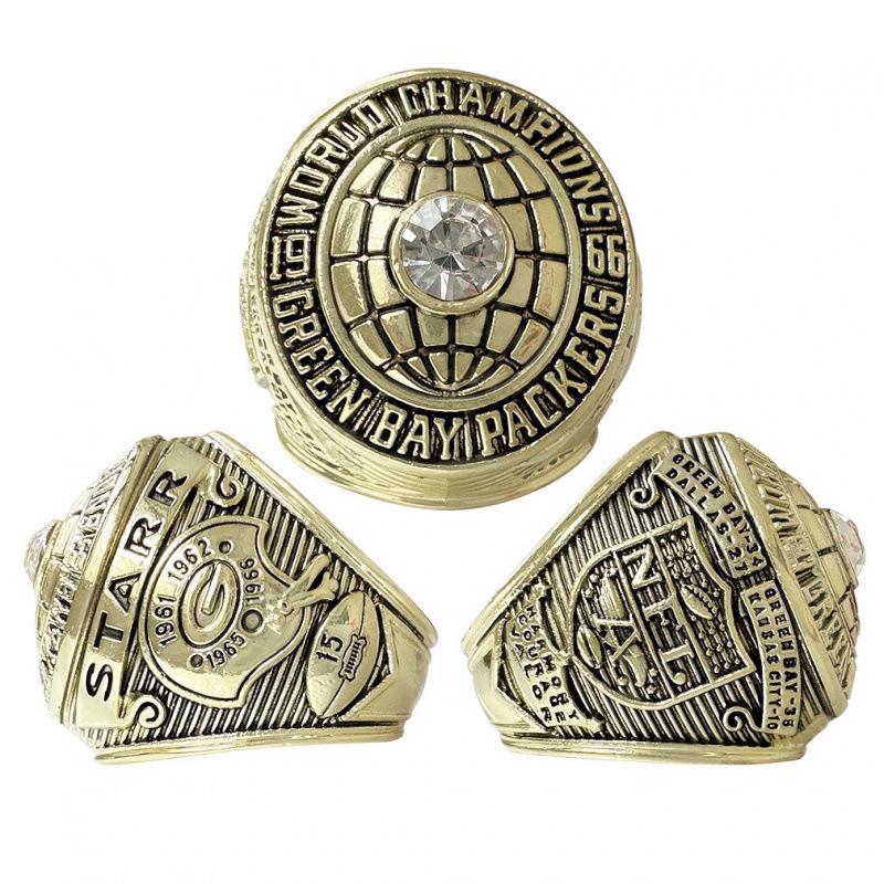 Чемпионское кольцо НФЛ Green Bay Packers 1966 года - Горячая распродажа