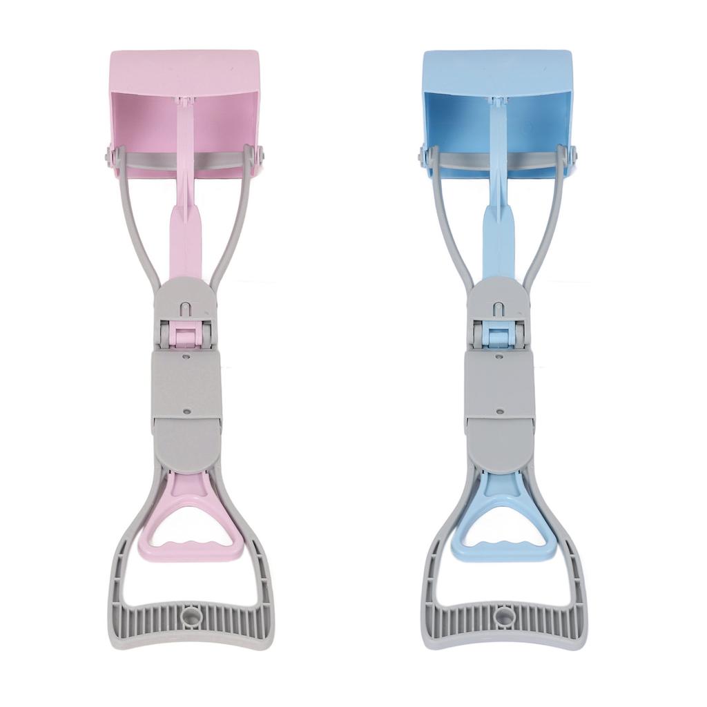 Non Breakable Pet Pooper Scooper for Dogs Long Handle High Strength Spring Large Poop Picker Upper F