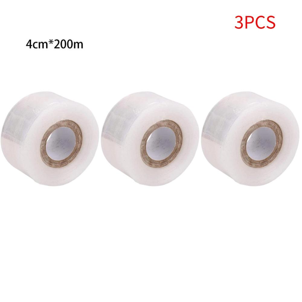 Nursery Grafting Tape Roll Stretchable Self-Adhesive Transparent Grafting Garden Plant Pruning Degradable Tape for Grafting