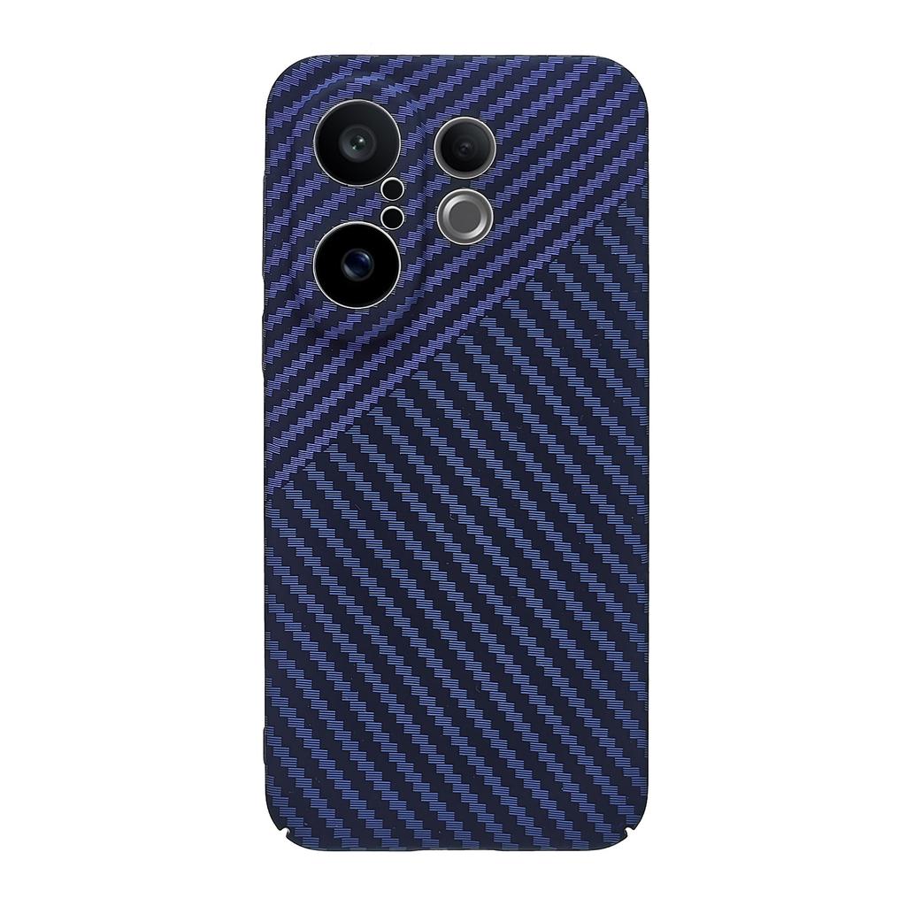 Для Vivo X200 FE Чехол Новый Матовый Жесткий ПК Модный Углеродное Волокно Нескользящая Защита Задняя Крышка Телефона Для VIVO X200 FE Чехол Бампер
