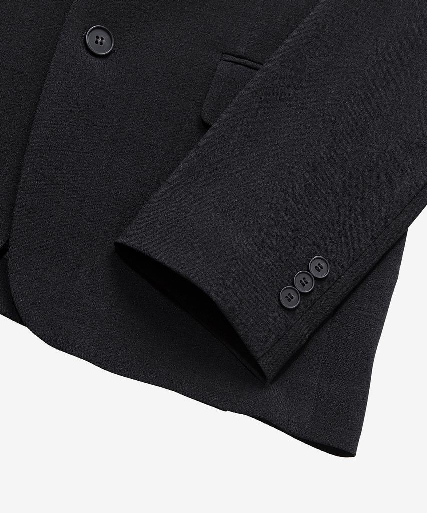 Mindbridge [Крутая] Черная пиджак-рубашка Regular Fit с модификацией