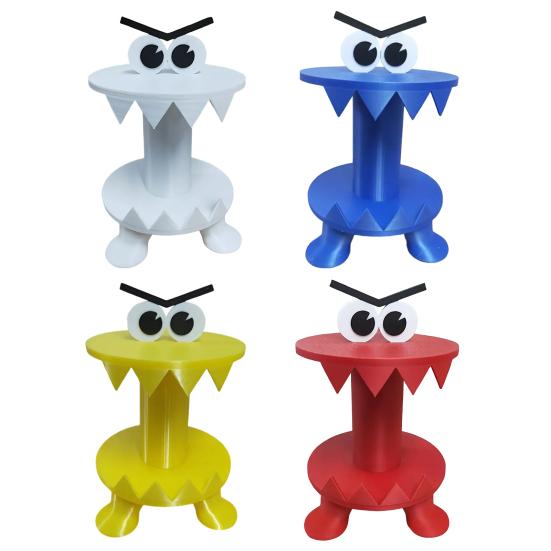 Держатель для туалетной бумаги, бумажная стойка, мультяшная форма, универсальный, простой в установке, для ванной комнаты, свободно стоящий, настольный держатель для салфеток