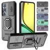 Armor Protective Case for Realme C63 C65 C67 4G Cover Shockproof Ring Magnetic Holder Business Full Protection Cover