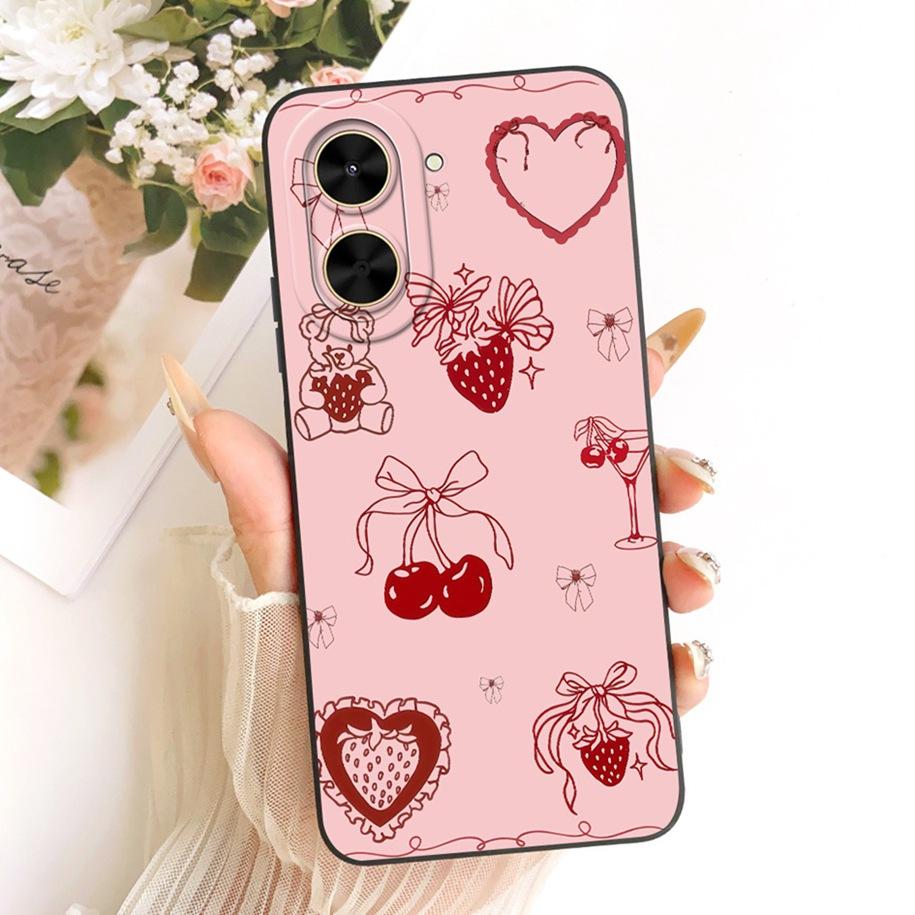 For Xiaomi Poco C71 Case Redmi A5 4G Cover 6.88" Cute Cat Duck Rabbit Anime Soft Silicone Shockproof Bumper on Redmi A5 NFC Capa