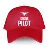Men Original Leisure Hat Hip Hop Sport Bonnet Snapback DRONE PILOT Fashion Graphic Print Baseball Cap Teens Female Popular Hats
