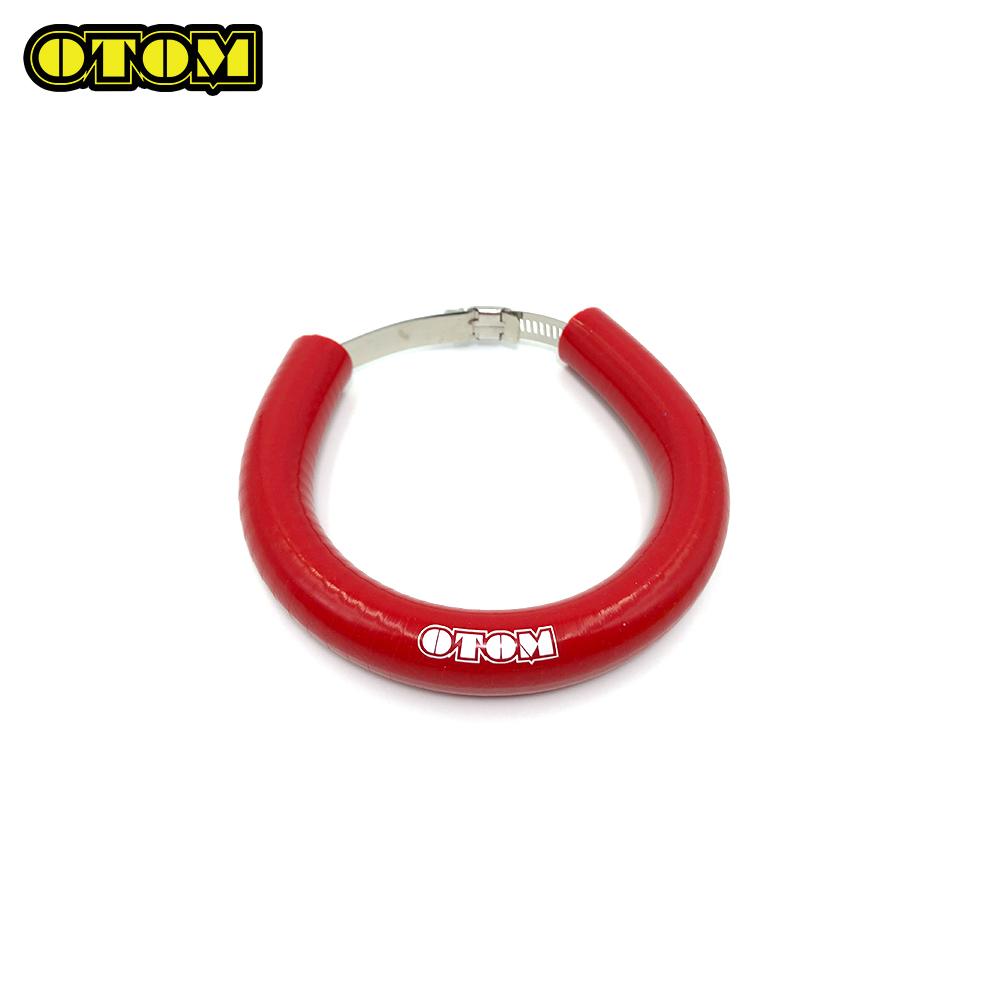 Motorcycle Universal Exhaust Pipe Protection Ring Silicone Guard For KTM HONDA YAMAHA KAWASAKI KAYO BSE ZONGSHEN GR KEWS BRZ