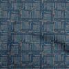 Cotton Flex Blue Fabric Text Craft Projects Decor Fabric Printed By The Yard 40 Inch