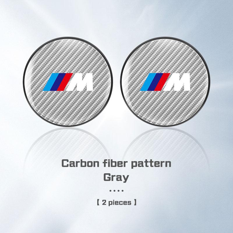 For BMW Series For BMW X1 X2 X3 X5 X4 X6 X7 1 3 5 6 7 Series E60 E90 E70 G20 G30 G70 Car Coaster Water Cup Holder Mat Non-slip Pad Accessories