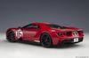 AUTOart Ford GT Alan Mann Heritage Edition Stripe Готовый продукт 1/18 Красный/Золотой
