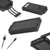 Солнечная Power Bank Kruger&Matz 10 000 мАч с беспроводной зарядкой и фонариком