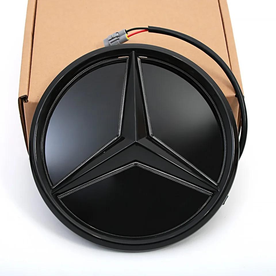 XTRL1 3D Front Grille Star Emblems Logo For Mercedes Benz C W205 A W177 S W217 SL CLA CLS GLA GLB Car Accessories
