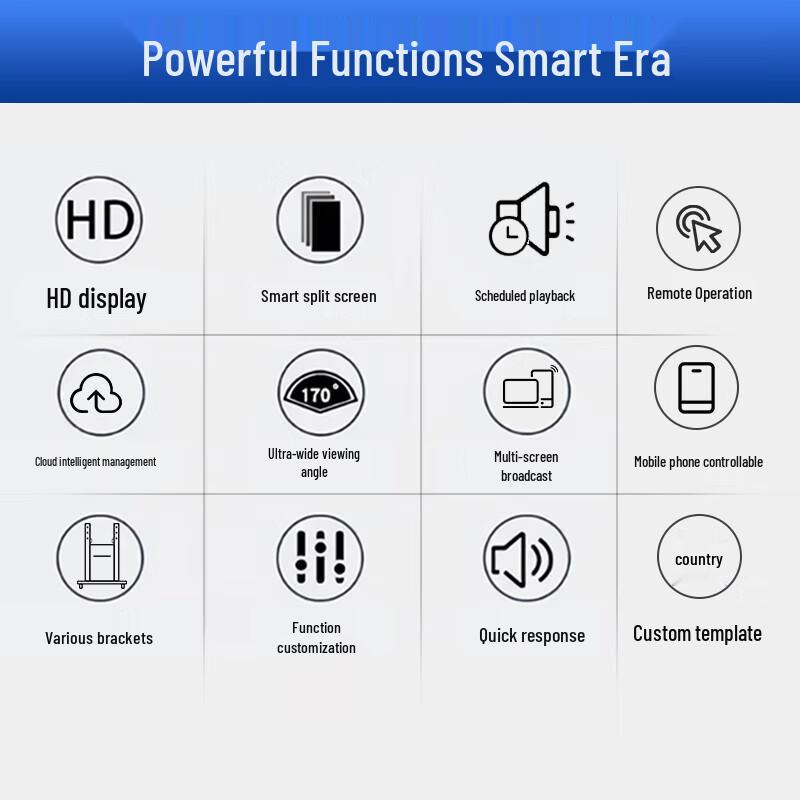 Zhiye Vertical Digital Signage Advertising Machine (CN version)