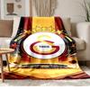 Galatasaray S.K. Soft and comfortable flannel Suitable for sofas living rooms outdoor camping travel and also makes a great anniversary gift