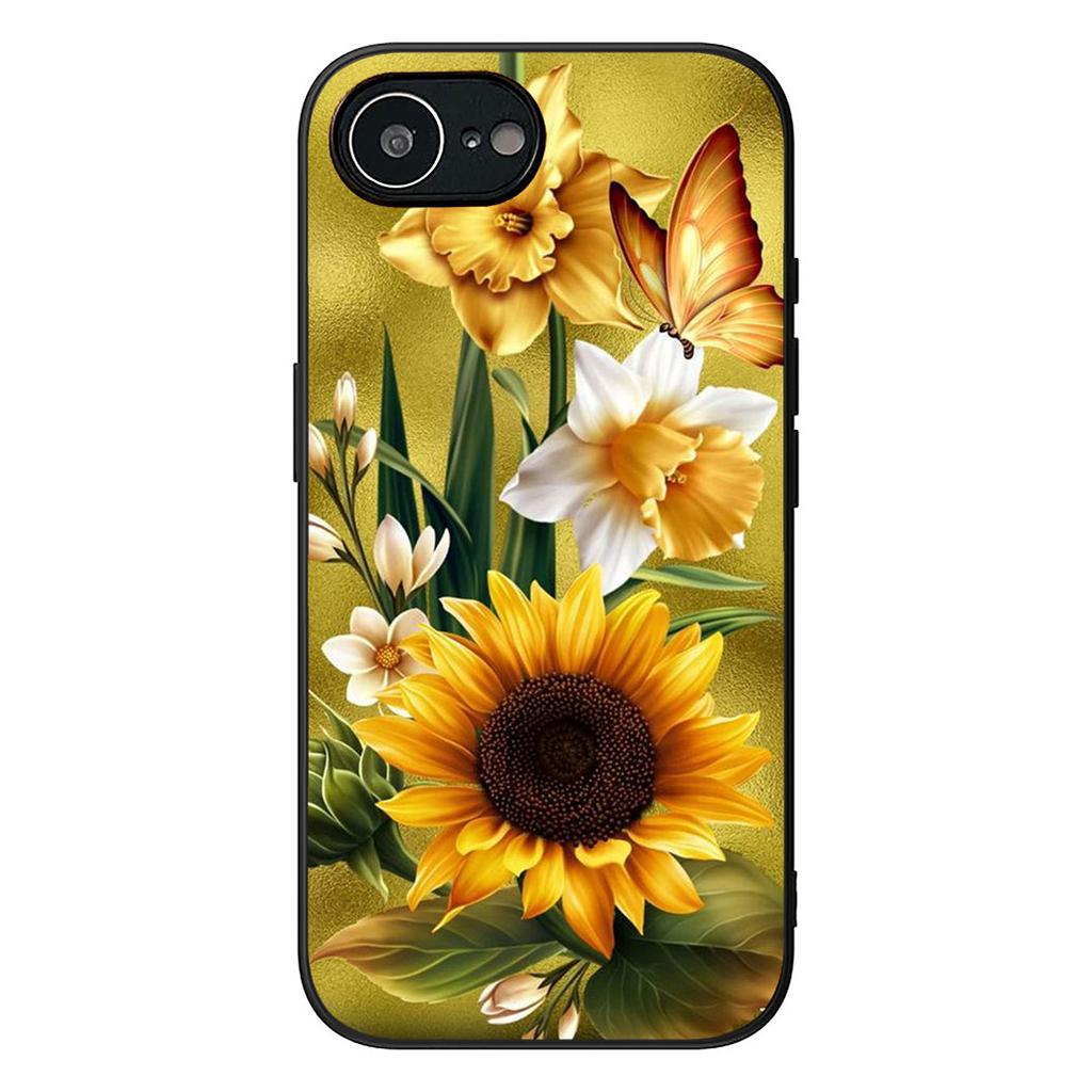 Желтый подсолнух Чехол для телефона Samsung Galaxy Note 20 9 10 S8 S10 Lite S9 Plus A54 A53 A21S S10E A17 Корпус Coque Case
