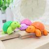 Креативный брелок в виде черепахи со светодиодной подсветкой, звуковой брелок для ключей, сумка, подвесной кулон