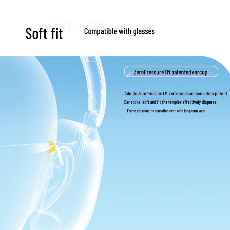 Edifier W800BT Free Over-Ear Active Noise Cancelling Bluetooth Headphones