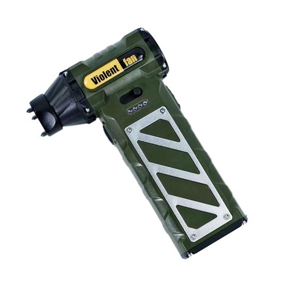 Электрический вентилятор для удаления пыли, мощный бесщеточный двигатель, регулируемая скорость, компактный дизайн, портативный ручной вентилятор