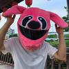 Motorcycle Helmet Cover Super Soft Adorable Appearance Cartoon Style Plush Motorbike Helmet Cover Ornament