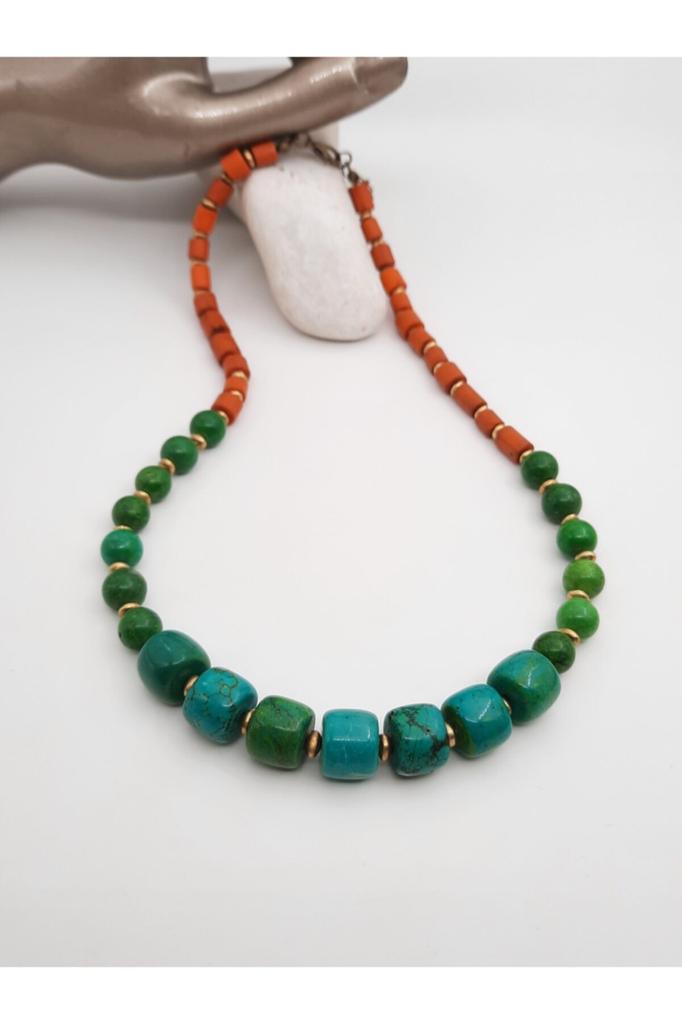 Подарок на день рождения, этническое подлинное хиппи, богемное модное ювелирное ожерелье ручной работы