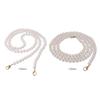 AU Pearl Strap for Handbag Purse Belt Handle Replacement Chain Women Shoulder St